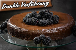 Dunkle Verführung Glutenfreier Schokokuchen
