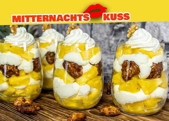 Mitternachts Kuss Dessert im Glas Mitternachts Kuss Dessert im Glas