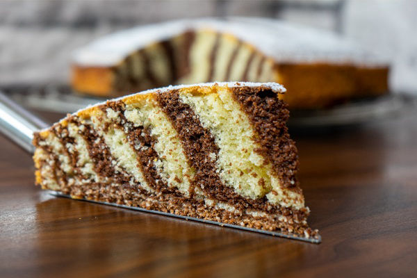Zebrakuchen schnell gemacht